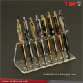 countertop custom high quality multi clear plexiglass acrylic pen display stand